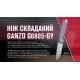 Ніж складаний туристичний Ganzo G6805 (8.6 см) 8Cr14MoV / G10 сірий