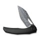 Ніж складаний туристичний WE Knife Ignio Mystery Box Ignio Mystery Box, (8.39 см) Damasteel (Hakkapella) / 6AL4V Titanium чорний