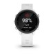 Смарт-годинник Garmin Forerunner 245 Music з білим ремінцем