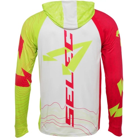Джерси Select Hooded Jersey L red/green