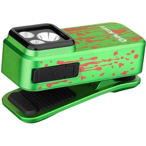 Ліхтар Olight Oclip Pro Zombie green