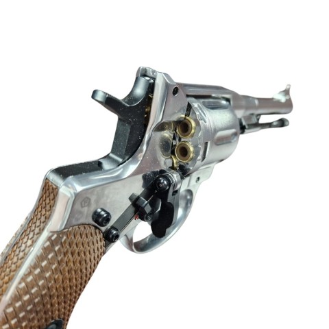 Пневматичний револьвер Borner NGT Silver cal. 4.5 mm/pellet