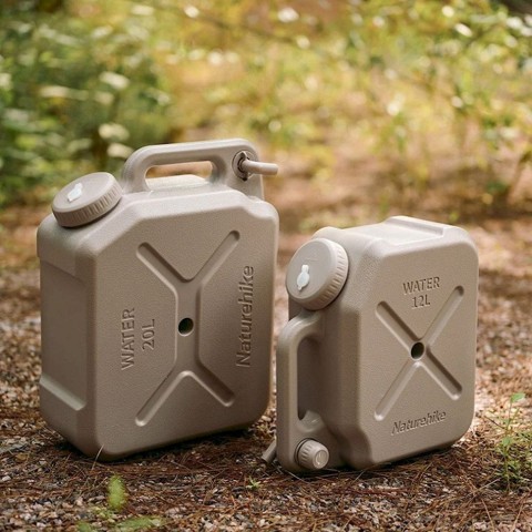 Каністра для води Naturehike CNH22CJ018, 12 літрів, коричнева