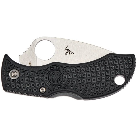 Нож Spyderco Manbug Lightweight Leaf, VG-10, FRN, серрейтор ц:black