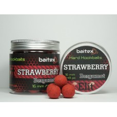 Бойлы Baitex вареные Elit Strawberry & Bergamot 20 мм (24 шт)