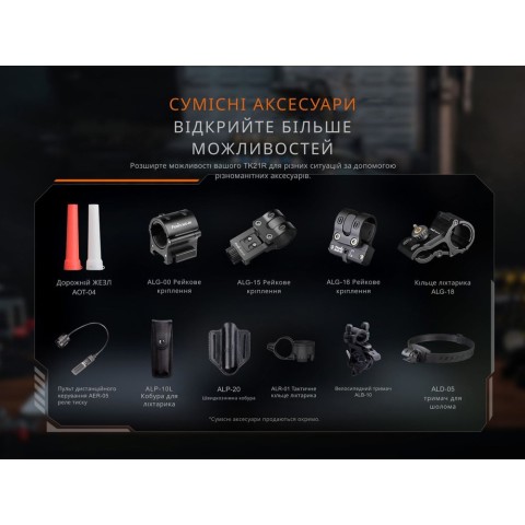 Ліхтар тактичний Fenix TK21R