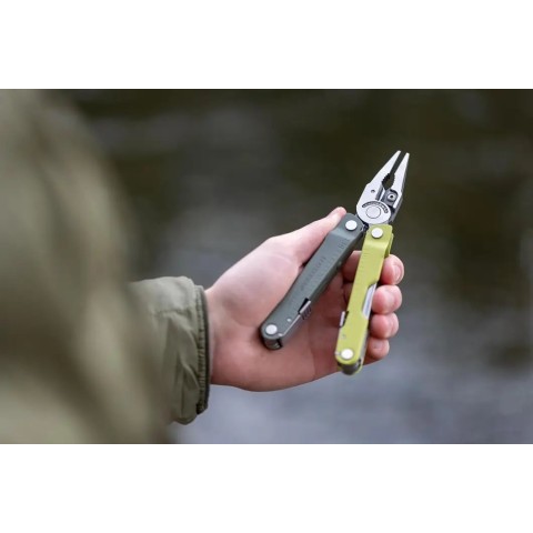 Мультитул Leatherman 833315 Rebar Mossy Slate нейлон. чехол