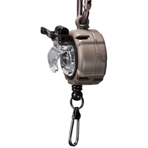 Ретривер DaiichiSeiko Clip On Reel + Micro Case ц:dark earth