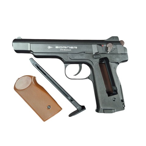 Пневматический пистолет Borner APS (Стечкина) Blowback