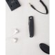 Ніж складаний кишеньковий Ruike M662-TZ, (7.4 см) steel 154СМ / TC4 (титан) + G10 чорний