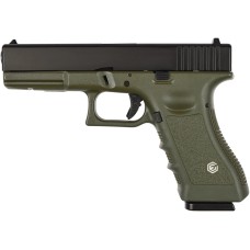 Пистолет страйкбольный Evolution E017 Gas 6 мм od green