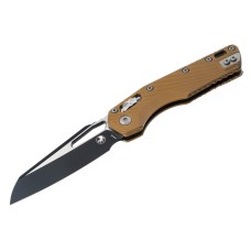 Нож Microtech MSI SE, fluted black, алюминий, tan