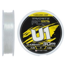 Флюорокарбон Favorite U1 FC 30m #7.0/0.435mm 25.8lb/11.68kg