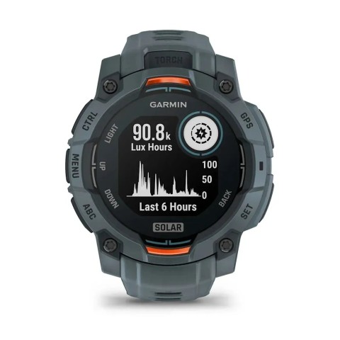 Смарт-годинник Garmin Instinct 3 (45 мм) Solar сутінковий