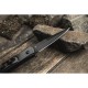 Ніж складаний туристичний Ganzo G707В (8.5 см) 440C / сталь з деревом чорний