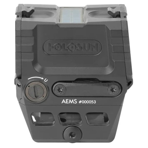 Приціл коліматорний Holosun AEMS точка 2 MOA + коло 65 МОА (зелений)