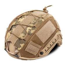 Маскувальний кавер на шолом Ukrarmor (універсальний) Піксель