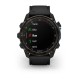 Смарт-часы Garmin Descent Mk3i (51 мм) карбоново-серые DLC титановые с черным силиконовым ремешком и Descent T2 Transceiver