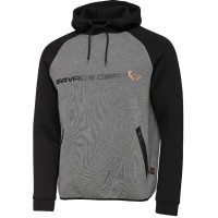 Реглан Savage Gear Tec-Foam Hoodie M Dark Grey Melange