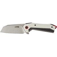 Нож CJRB Tigris SW, AR-RPM9 Steel, G10 ц:white