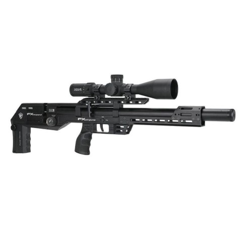 Пневматическая редукторная винтовка FX Airgun Leopard Black STD Tube .177 кал