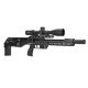 Пневматическая редукторная винтовка FX Airgun Leopard Black STD Tube .177 кал