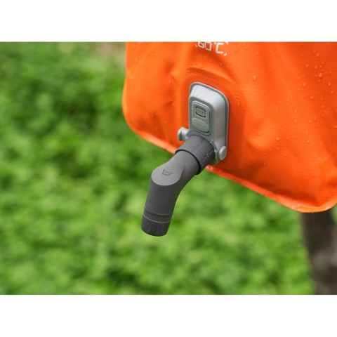 Душ портативний із ємністю та насосом Flextail Tiny Shower Bag, 20л, помаранчевий