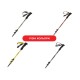 Трекінгова палиця Naturehike CNK2300DS010, 120 см, зелена