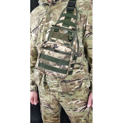Тактическая сумка на плече PIXEL