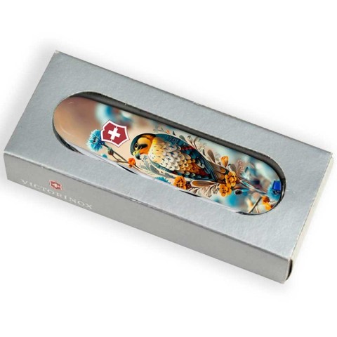 Ніж Victorinox Huntsman Ukraine 91мм,15функ ,Шляхетний Сокіл