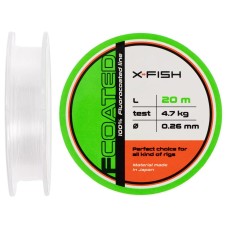 Флюорокарбон X-Fish FCoated 20m 0.26mm 4.7kg