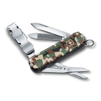 Ніж Victorinox NailClip 580 лезо 65мм,8функ,камуфляж