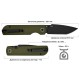Нож CJRB Nova Black Blade AR-RPM9, G10 ц:green
