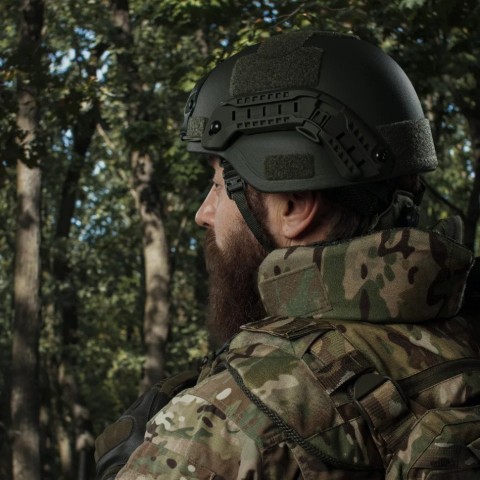 Шолом Ukrarmor Mich 2000. Рівень захисту NIJ IIIA Олива