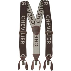 Подтяжки Chevalier Logo Suspenders One size Brown