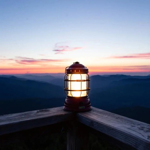 Фонарь кемпинговый Barebones Forest Lantern 1-325 Lumen USB Bronze