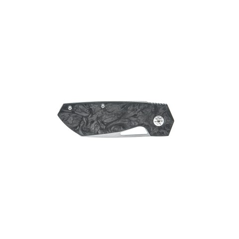 Ніж Maserin W1 Tungsteno, карбід вольфрама, fat carbon, чорний