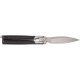 Ніж Artisan Kinetic Balisong, D2, G10 Curved black