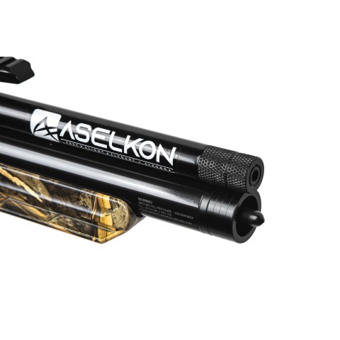 Пневматична Редукторна PCP гвинтівка  Aselkon MX10-S Camo Max 5  кал. 4.5