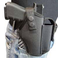 Кобура поясна Glock-17 чох/обойма (oxford чорна 600-D)