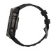 Смарт-годинник Garmin fenix 8 (51 мм) Sapphire Solar карбоново-сірий DLC титан чорний/гравійно-сірий