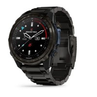 Смарт-годинник Garmin Descent Mk3i (51 мм) карбоново-сірий DLC титановий з DLC титановим ремінцем