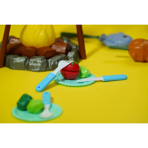 Ігровий набір OTAMANKO для кемпінгу «Мандруй та готуй» , 31 елемент