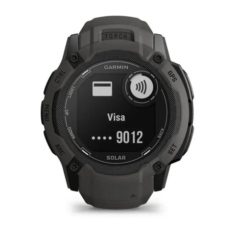 Смарт-годинник Garmin Instinct 2X Solar графітовий