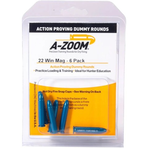Патрон-имитатор A-Zoom кал .22 WMR 6 шт./уп.