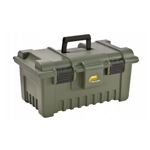Контейнер Plano Shooters Case XL, с подставкой для оружия, зеленый