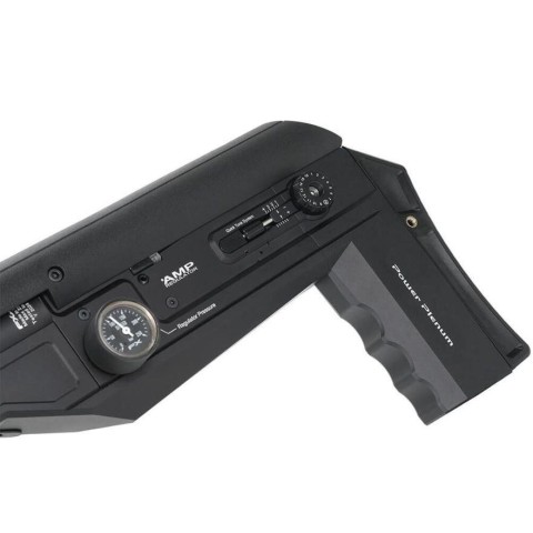 Пневматическая редукторная винтовка FX Airgun Leopard Black Sniper Tube .177 кал