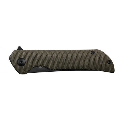 Ніж складаний туристичний Ruike P122-MB, (9.2 см) 14C28N / мікарта коричневий