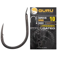 Крючок Guru Super XS Barbed/Spade Hook #10 (10 шт/уп)