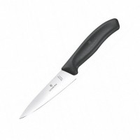 Кухонний ніж Victorinox SwissClassic Carving лезо 15см з чорн. ручкою (блістер)